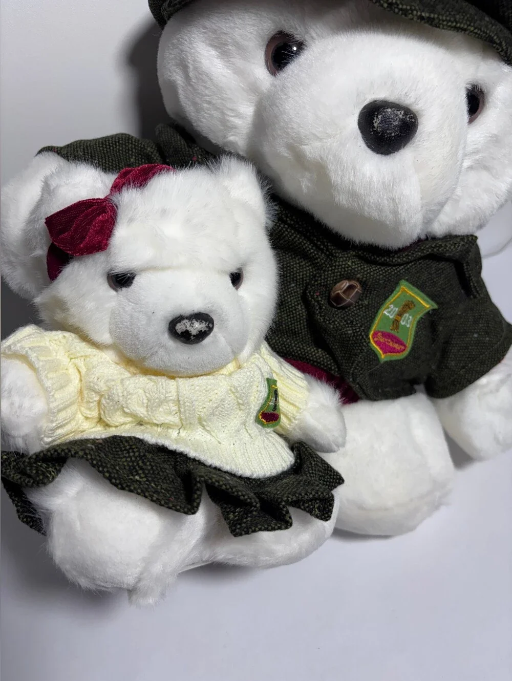 Santa Bear 2003 Irish Clan Family Dayton Hudson Marshall Fields With Bag